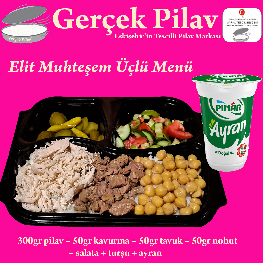 Elit Muhteşem Üçlü Menü