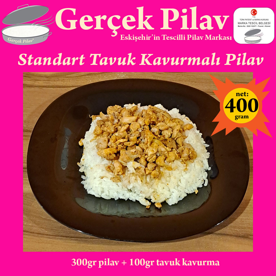 Tavuk Kavurmalı Pilav